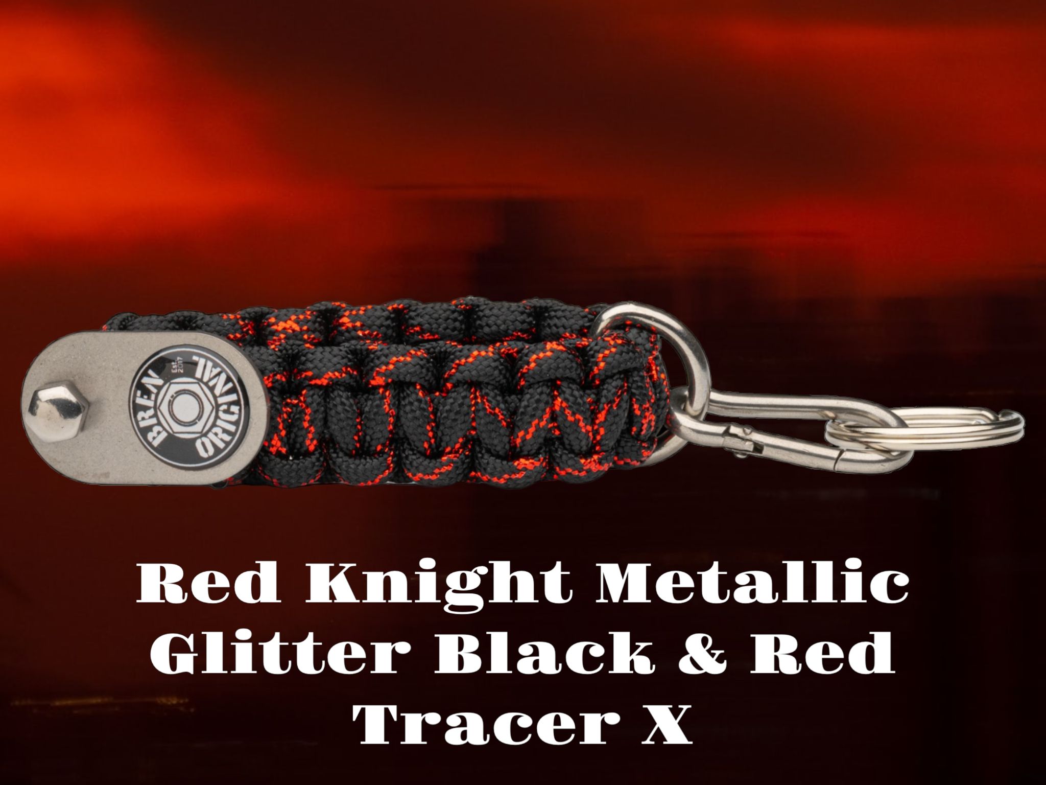 Red Knight Metallic Black Red TracerX
